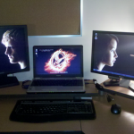 Multiple Computer Setup - Desktop + Laptop + Extra Monitor
