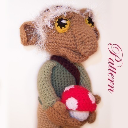 Hoggle Knit Doll Pattern inspired by Labyrinth