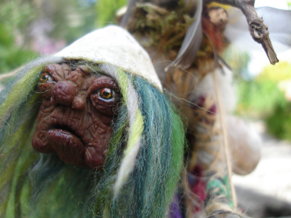 Junk Lady OOAK Art Doll inspired by Labyrinth