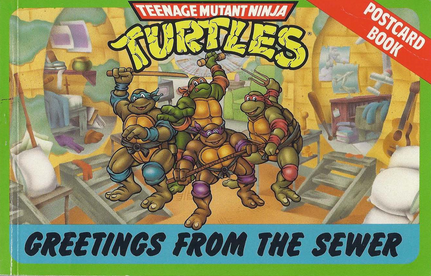 TMNT Postcard Book