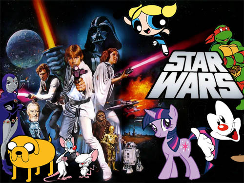 Star Wars Voiced by Cartoon Characters