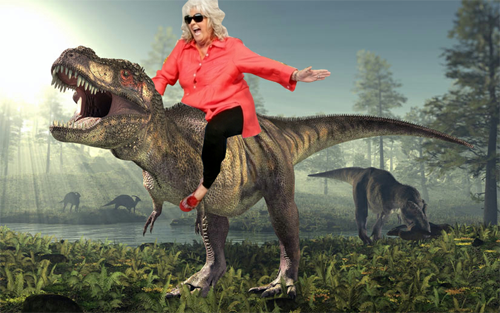 Paula Deen Riding Things