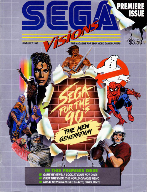 Sega Visions Magazine
