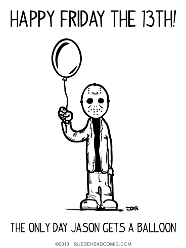 Friday the 13th Balloon