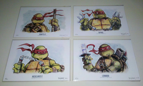  Alex Deligiannis TMNT Prints