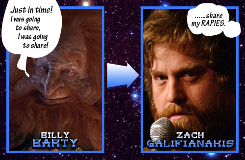 Gwildor = Zach Galifainakis