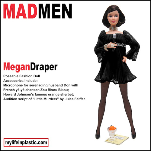 Megan Draper Barbie Doll