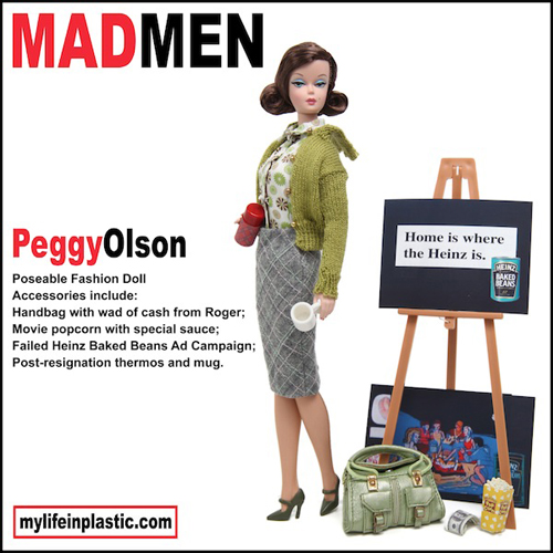 Peggy Olson Barbie Doll