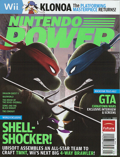 TMNT Nintendo Power