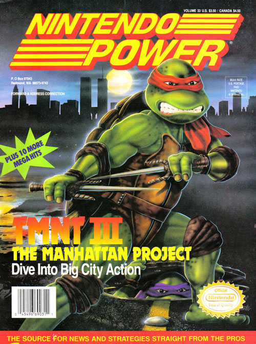 Nintendo Power TMNT