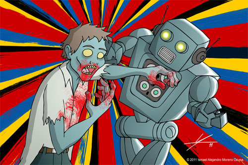 Zombie vs. Robot