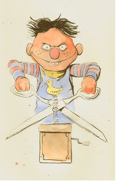 Ernie as Chucky