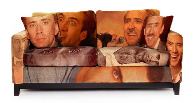 Nicolas Cage Couch