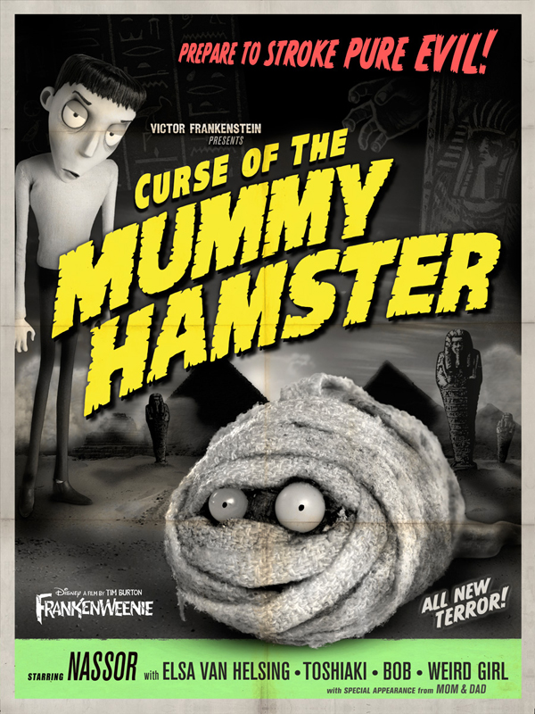Frankenweenie - Curse of the Mummy Hamster