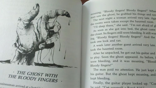 The Ghost With Bloody Fingers