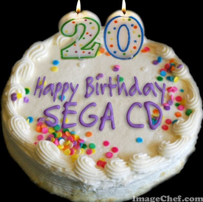 Sega CD Birthday Cake