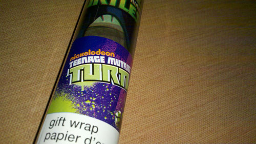Nickelodeon TMNT Gift Wrap