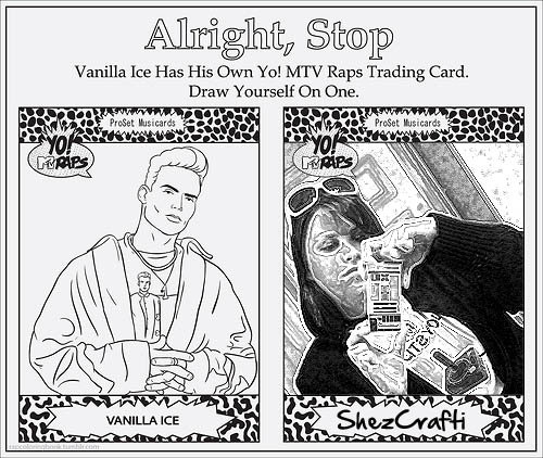 Vanilla Ice Trading Card