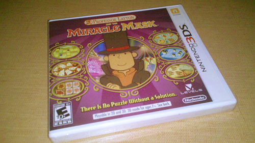 3DS Professor Layton Miracle Mask