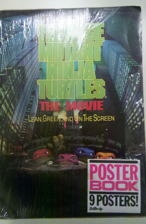 TMNT Movie Poster Book