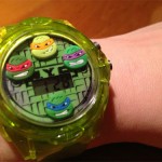 Closeup of TMNT Watch Closeup of TMNT Watch