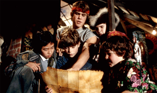 Goonies Treasure Map