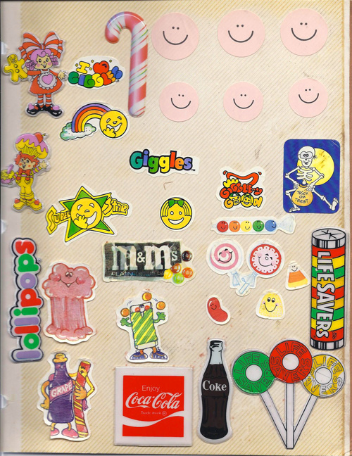 Candy Stickers