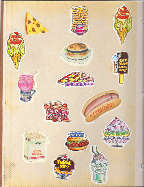 Junk Food Stickers