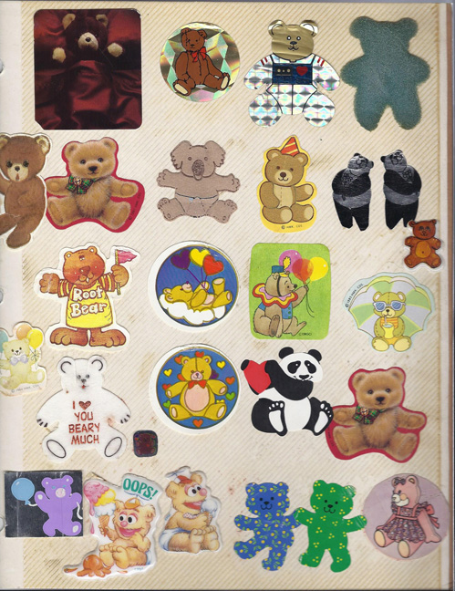 Bear Stickers