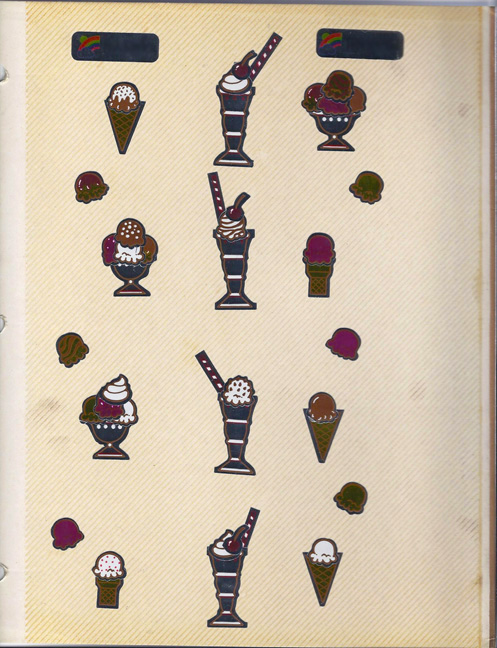 Ice Cream Stickers