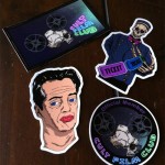 Cult Film Club Die-Cut Stickers