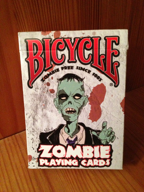 Deck of Bicycle Zombie Playing Cards