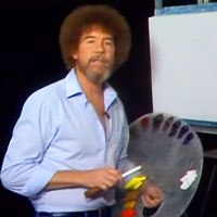 This Bob Ross Remix Will Inspire You to Paint Happy Little Clouds