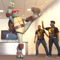 Like I’m NOT going to post this TMNT Gangnam Style video featuring Vanilla Ice.