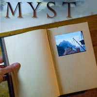 A real Myst book…that plays Myst!