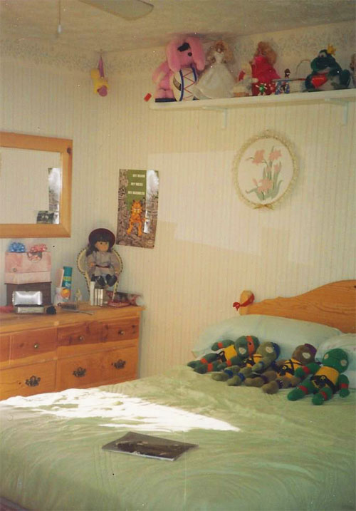 My Bedroom, Circa 1989 (Mildly TMNT-Related)