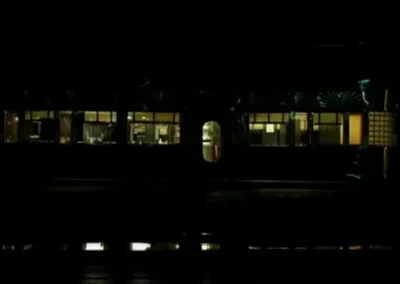 Glass block at the diner in Friday the 13th (1980)