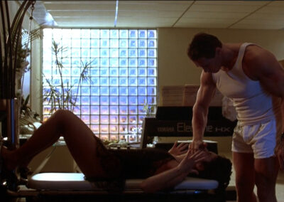 Glass Block in The Running Man (1987)