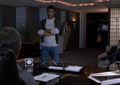 Glass block in Beverly Hills Cop (1984)