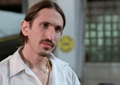 Glass block in the parking garage from Ferris Bueller’s Day Off (1986)