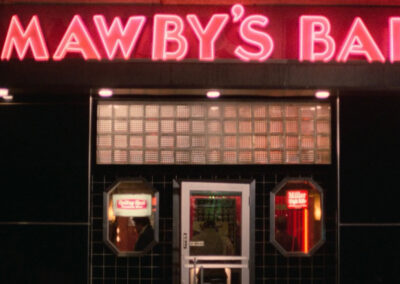 Glass block in Flashdance (1983)