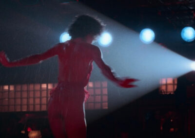 Glass block in Flashdance (1983)