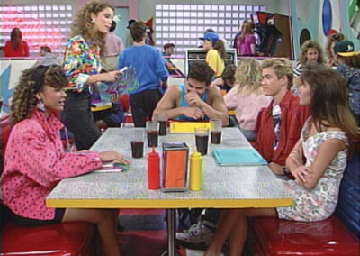 Glass block at The Max in Saved by the Bell