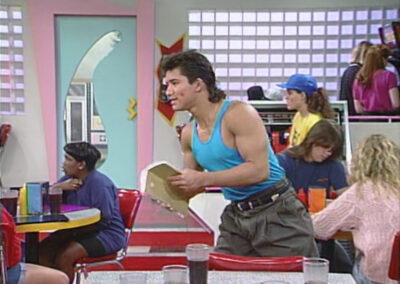 Glass block at The Max in Saved by the Bell