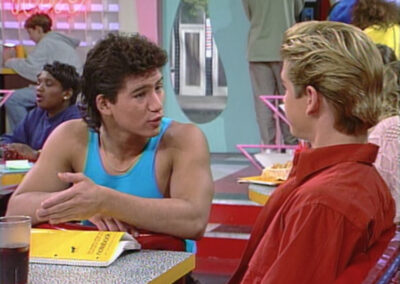 Glass block at The Max in Saved by the Bell