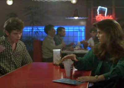 Glass block in Secret Admirer (1985)