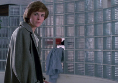 Glass block in St. Elmo's Fire (1985)