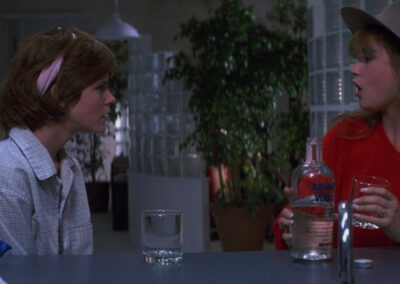 Glass block in St. Elmo's Fire (1985)