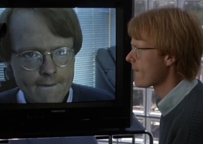 Glass block in Bad Influence (1990)