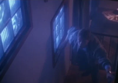 Midnight Ride (1990) glass block, Mark Hamill